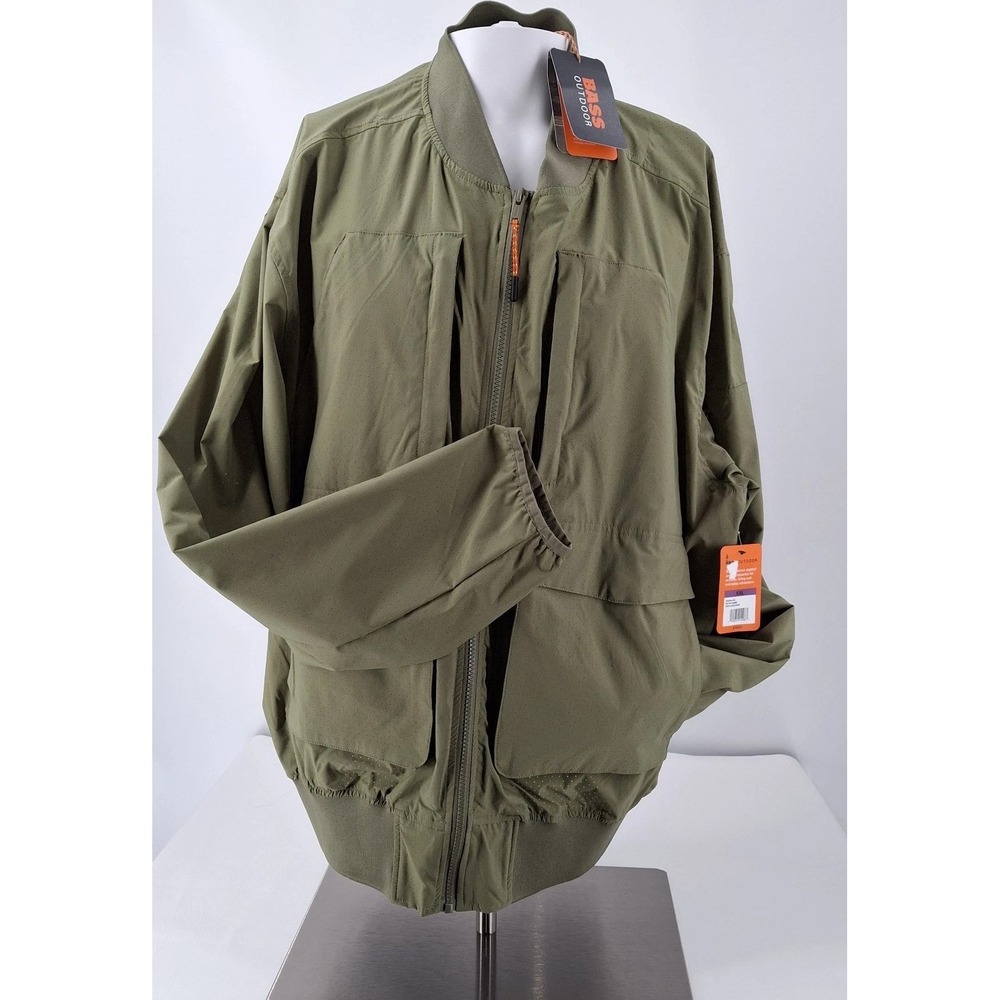 Bass outdoor jacket, Easy-Pack Bomber, Deep Lichen Green XXL